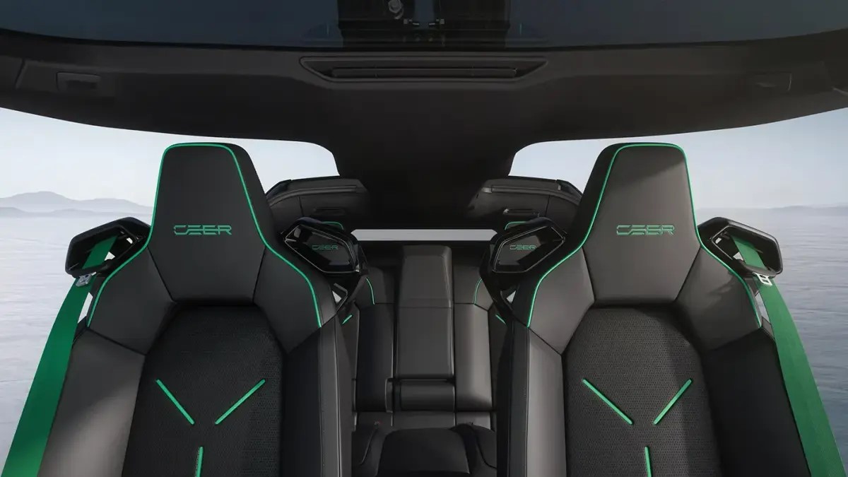 SUV cabin