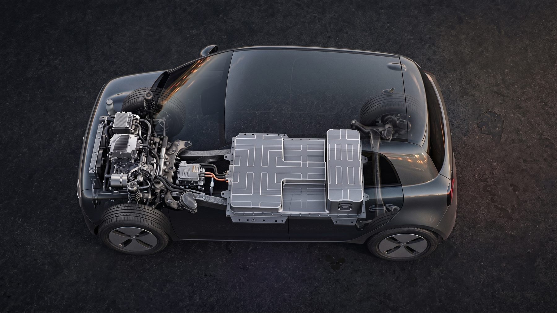 Battery and drivetrain