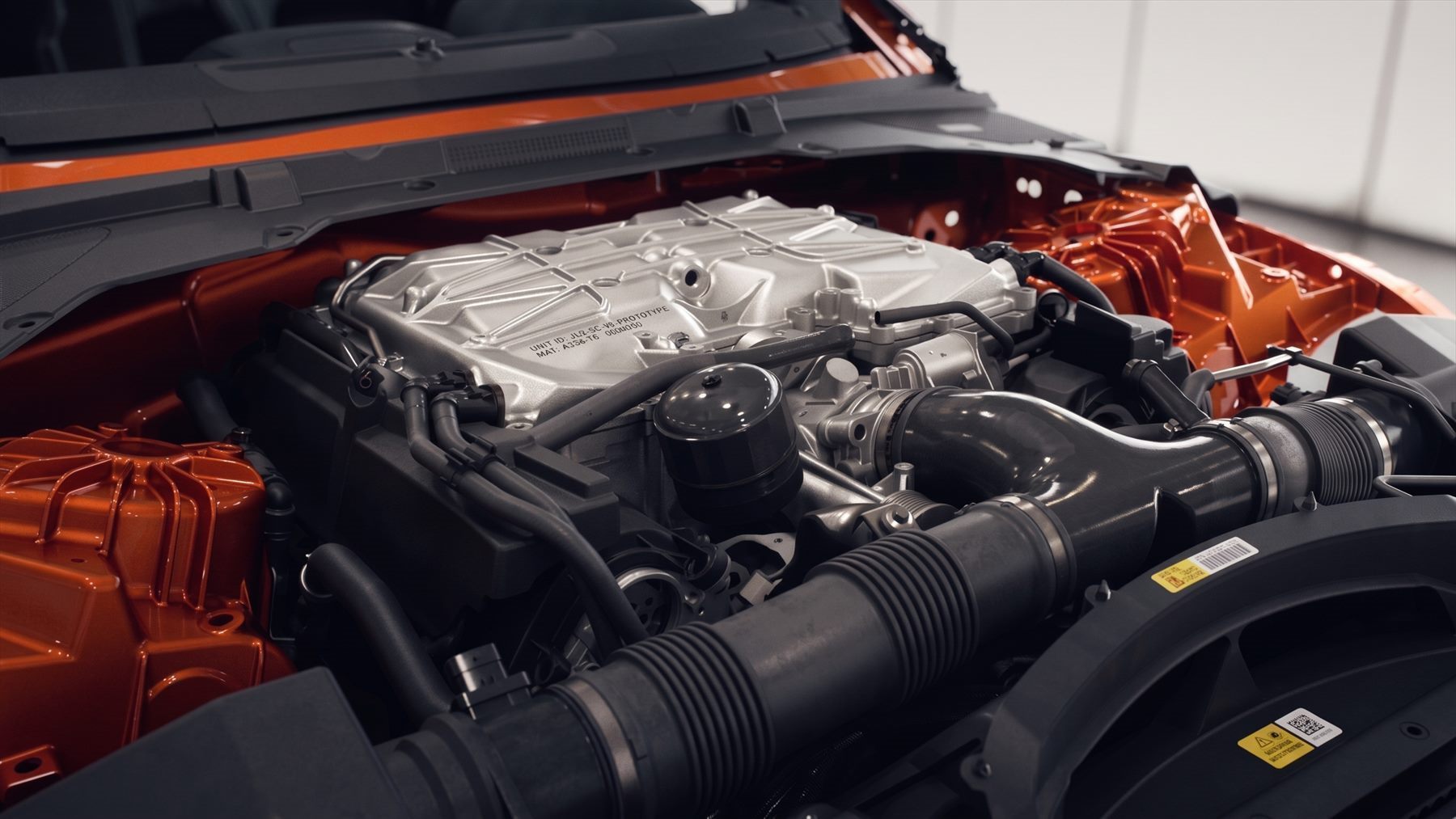 Supercharged V8