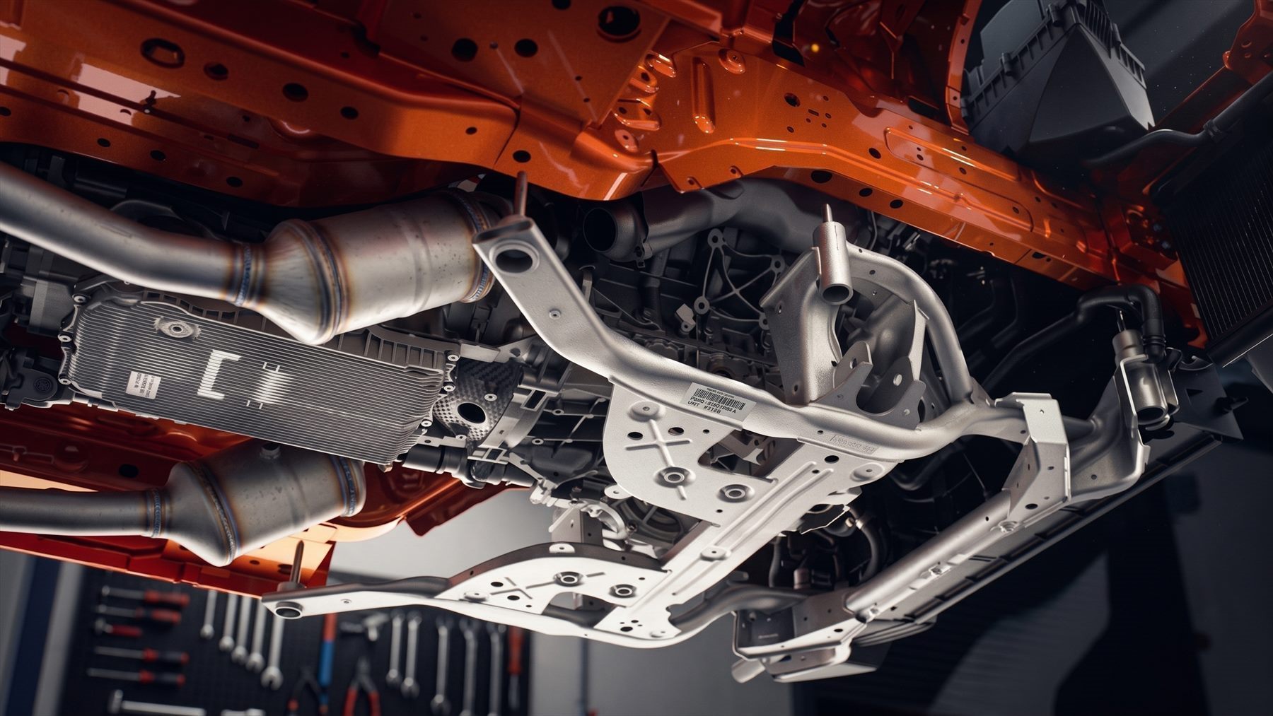 Underbody and exhaust