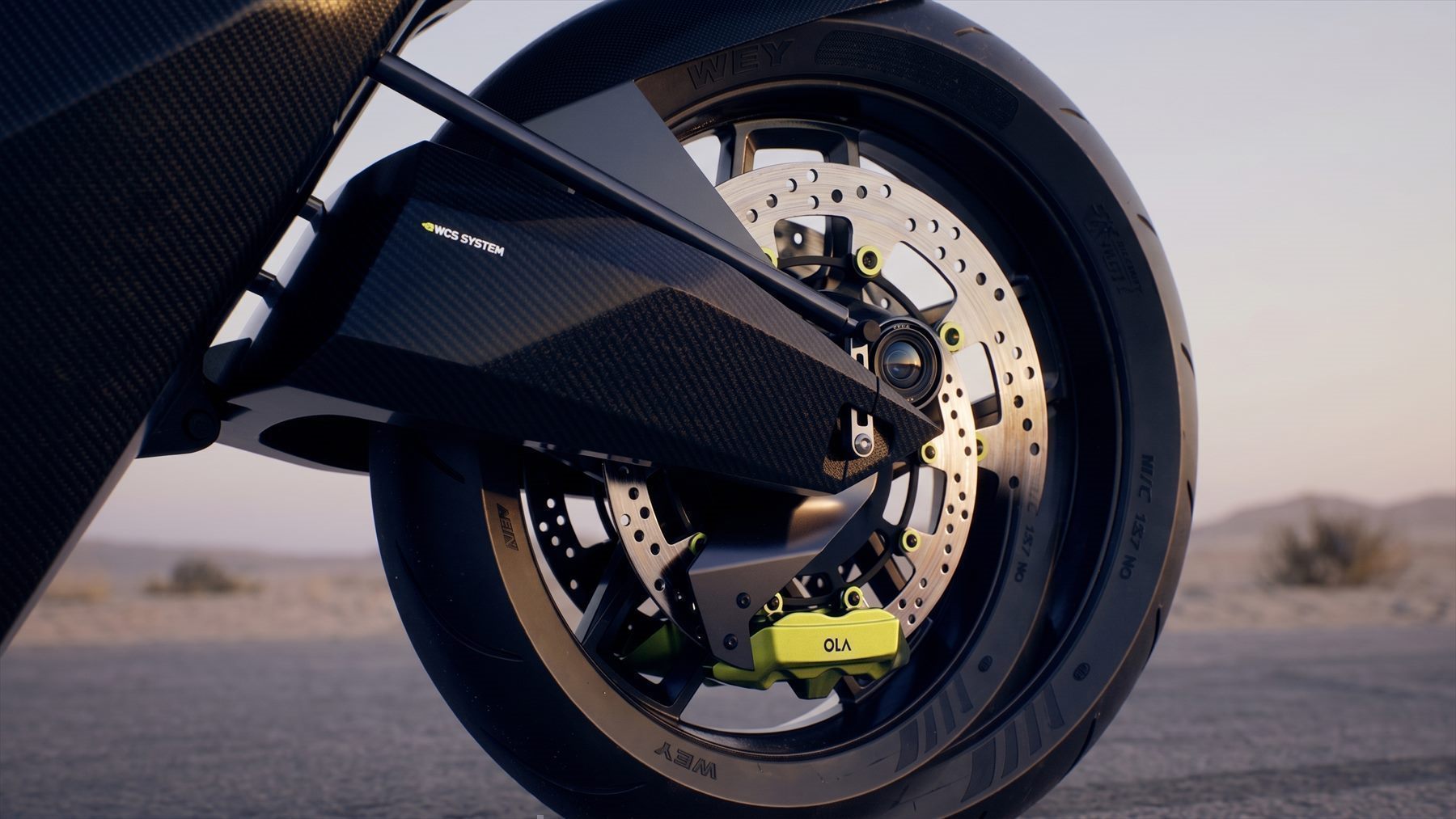 Wheel and brake