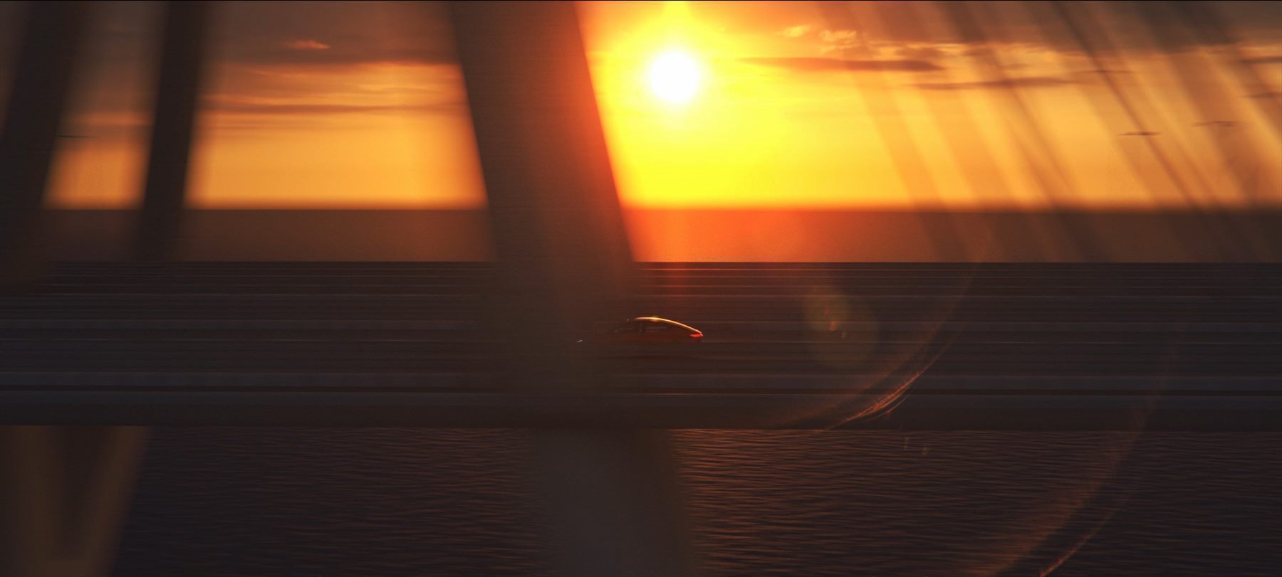 Through the glass