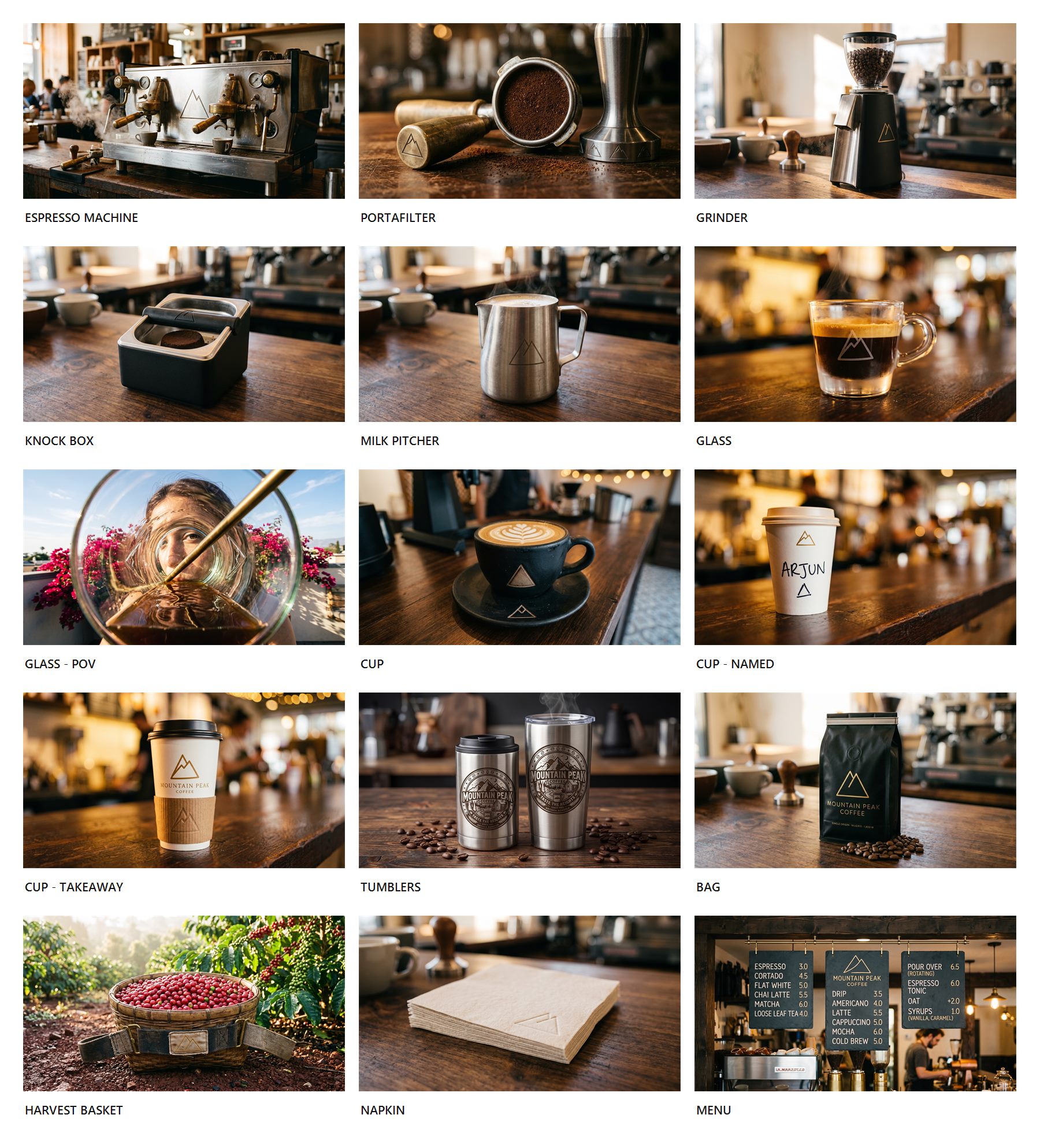 Fifteen props. A thirty-second spot touches most of them, and each one has to be the same object every time it appears