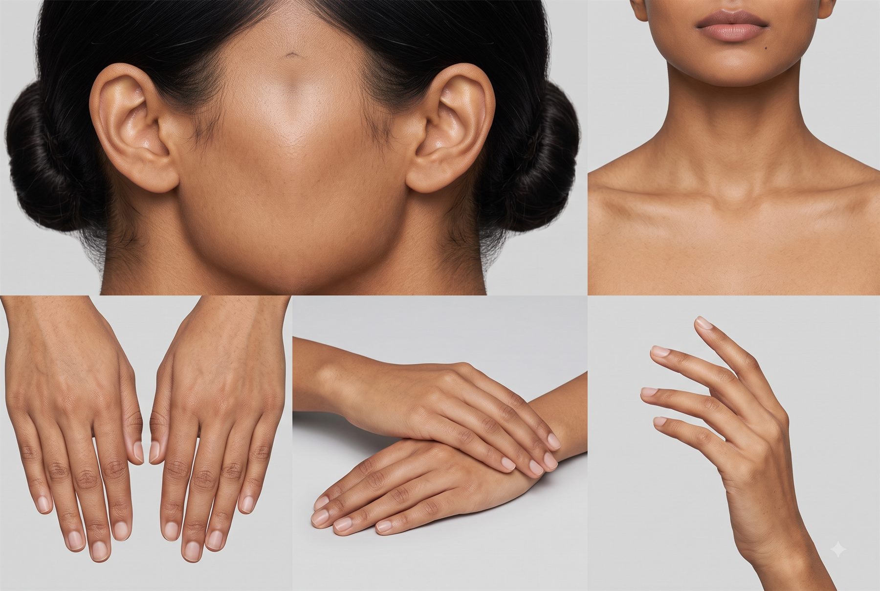 Product fit — where the piece sits on the body, settled before the film is made