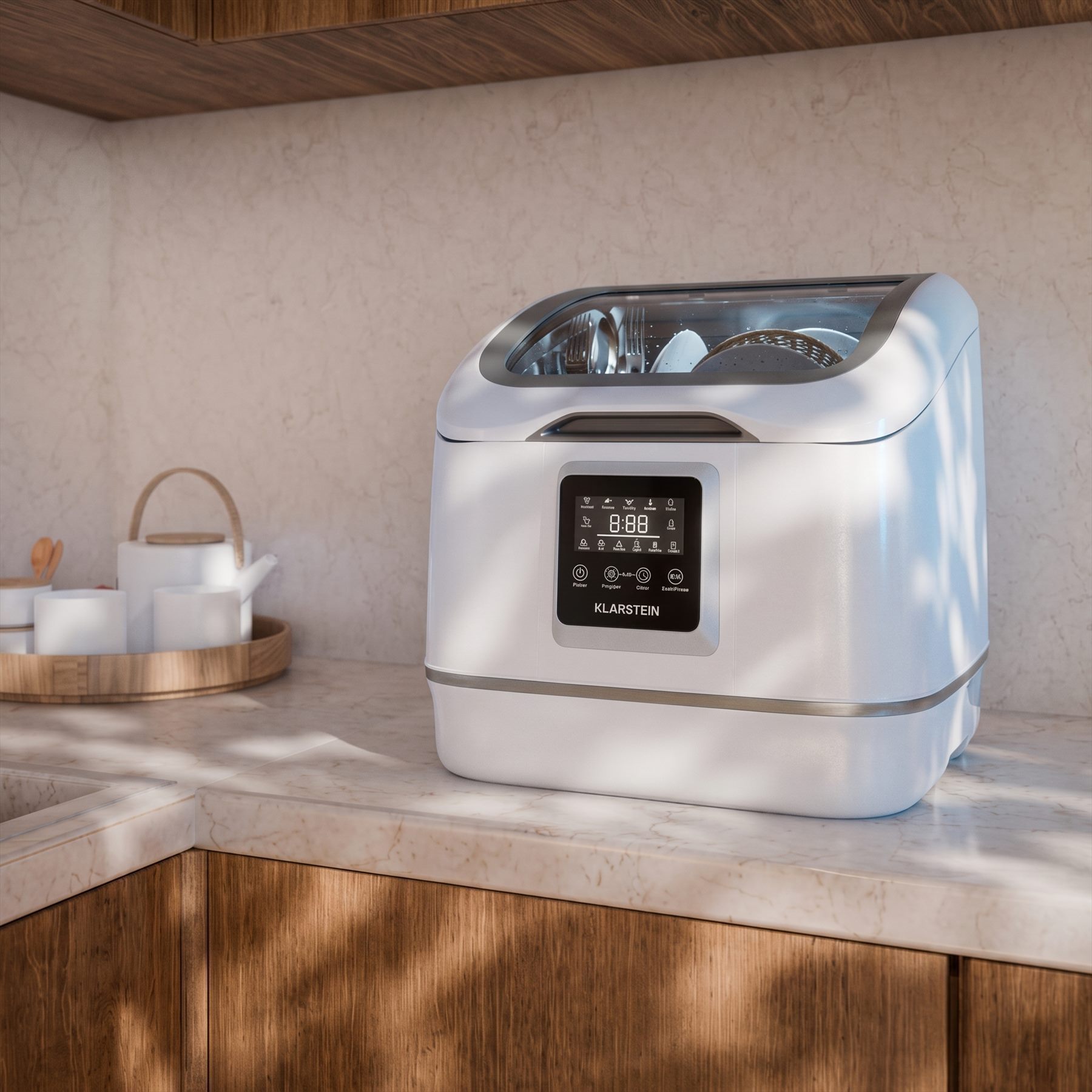 Counter-top dishwasher